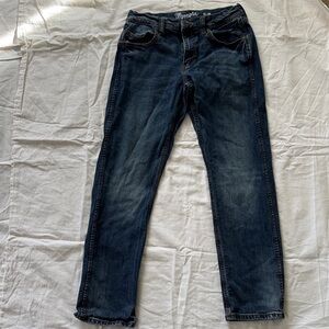 Wrangler Men's Slim Straight Jeans - Deep Indigo